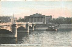 CPA Palais Bourbon Edite par le Bon Marche Paris 