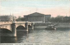 CPA Palais Bourbon Edite par le Bon Marche Paris 