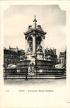 Paris CPA Fontaine Saint Sulpice