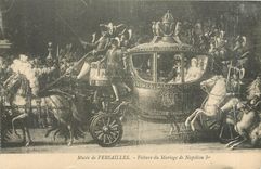 CPA Musee de Versailles Voiture du Mariage de Napoleon Ier 