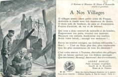 CPA A Madame et Monsieur H Simon d'Arnonville Amitie et gratitude 
