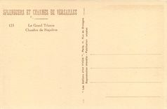 CPA Le Grand Trianon Chambre de Napoleon 