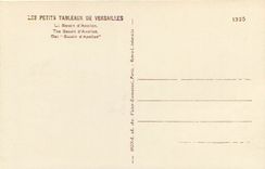 CPA Versailles Le Bassin d'Apollon 