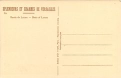 CPA Versailles Bassin de Latone 