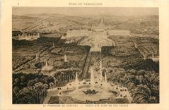 CPA Parc de Versailles Le Panorama du Chateau 