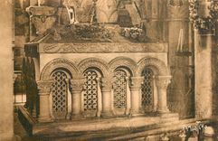CPA Saintes Tombeau authentique de Saint Eutrope retrouve en 1843 But de Pelerinage 