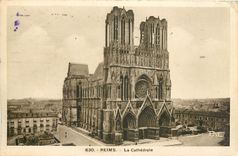 CPA Reims la Cathedrale 