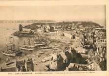 CPA Cote d'Emeraude St Servan sur Mer vue vers Solidor pris du Clocher de l'eglise 