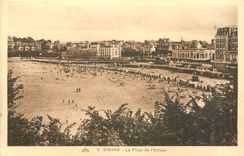 CPA Dinard la Plage de l'Ecluse 