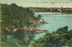 CPA Dinard la Vicomte vue vers Dinard 