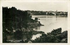 CPA Dinard la Vicomte vue vers Dinard 
