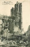 CPA Reims la Cathedrale Tour nord 