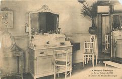 CPA La Maison Electrique rue le peletier Paris la Cabinet de toilette Electrique Boulevard des Itali