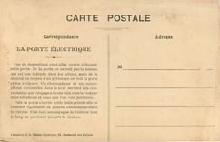 CPA La Maison Electrique Paris