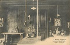 CPA La Maison Electrique Rue le peletier Paris l'Office Electrique 