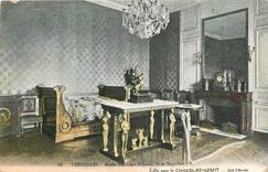 CPA Versailles Musee du Grand Trianon lit de Napoleon 