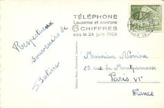 CPA Lausanne tour Bel Air Montbenon et Dent d'oche 