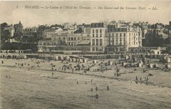 CPA Dinard le Casino et l'hotel des Terrasses 