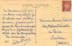 CPA Bordeaux la tour Saint Michel et l'Eglise 