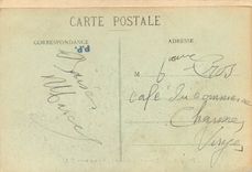 CPA Messageries Maritimes Paul Lecat par grosse mer 