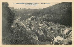 CPA Plombieres les Bains Vosges vue generale prise de la Vierge
