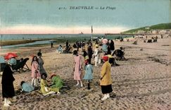Deauville CPA the beach