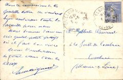 Mesnil Val CPA der Strand hat niedrige Gezeiten (Muron)