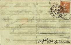 Badegast des Chatelaillon Strand-CPA