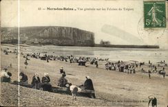 Seas baths CPA View on cliffs and Treport