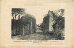 CPA Provins porte de Jouy exterieur 