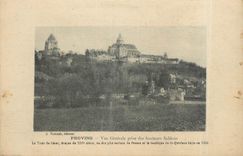 CPA Provins vue generae prise des hauteurs Sablons 