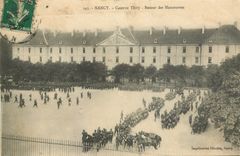 CPA Nancy caserne Thiry retours des Manoeuvres Militaria