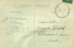 CPA Nancy caserne Thiry retours des Manoeuvres Militaria