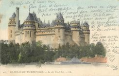 CPA Chateau de Pierrefonds le cote Nord Est 