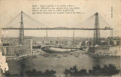 CPA Salut Engin superbe a la robuste echine par toi Marseille a pu au prix d'un long effort retirer 