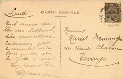 CPA Monastere de Ste Marie de la Pierre qui Vire Yonne la vierge du Chemin de Croix