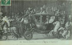 CPA Musee de Versailles Voiture du mariage de Napoleon 1er 