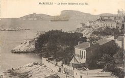 CPA Marseille la pointe Maldorme et les Iles 