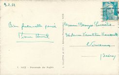 CPM Nice promenade des Anglais 