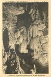 CPA La Merveille du Dauphine les grottes de la Balme le Saule pleureur stalactites de la salle du Mo