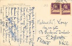 CPA Lac et Hospice du Grand St Bernard 