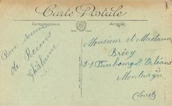 CPA Les ruines de la grande guerre Craonnelle les ruines vue vers le Plateau de Californie  Militari