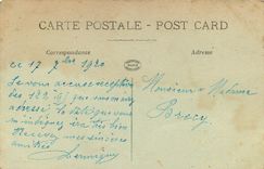 CPA Ruines de Reims le Theatre Militaria