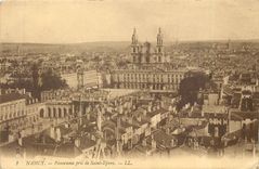 CPA Nancy panorama pris de Saint Epvre 