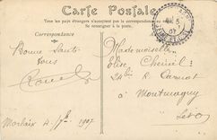 CPA Morlaix le viaduc vue price de l'Hotel de Ville