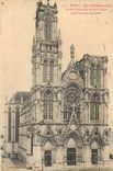 CPA Nancy eglise St Pierre 1885 facade surmontee de deux Tours dont l'une est inachevee 