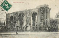 CPA Reims porte Mars 