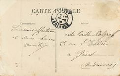 CPA Reims porte Mars 