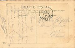 CPA Reims panorama pris de la Gare 