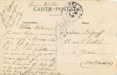 CPA Cathedrale de Reims fetes de Jehanne d'Arc vue d'ensemble de la decoration interieure 